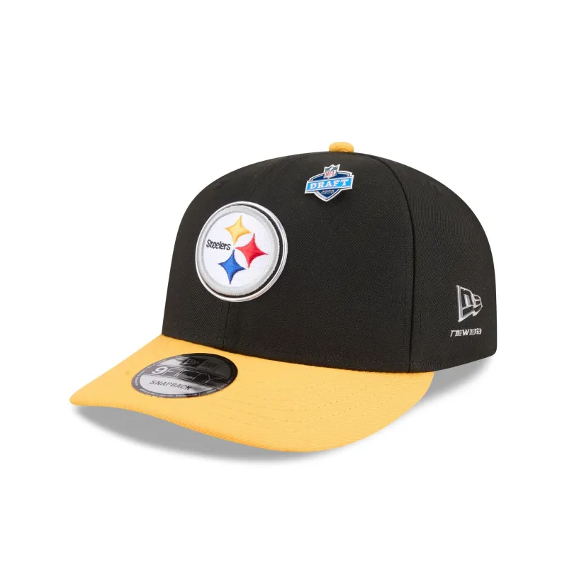 Pittsburgh Steelers 2026 Draft 9FIFTY Snapback Hat made by New Era
