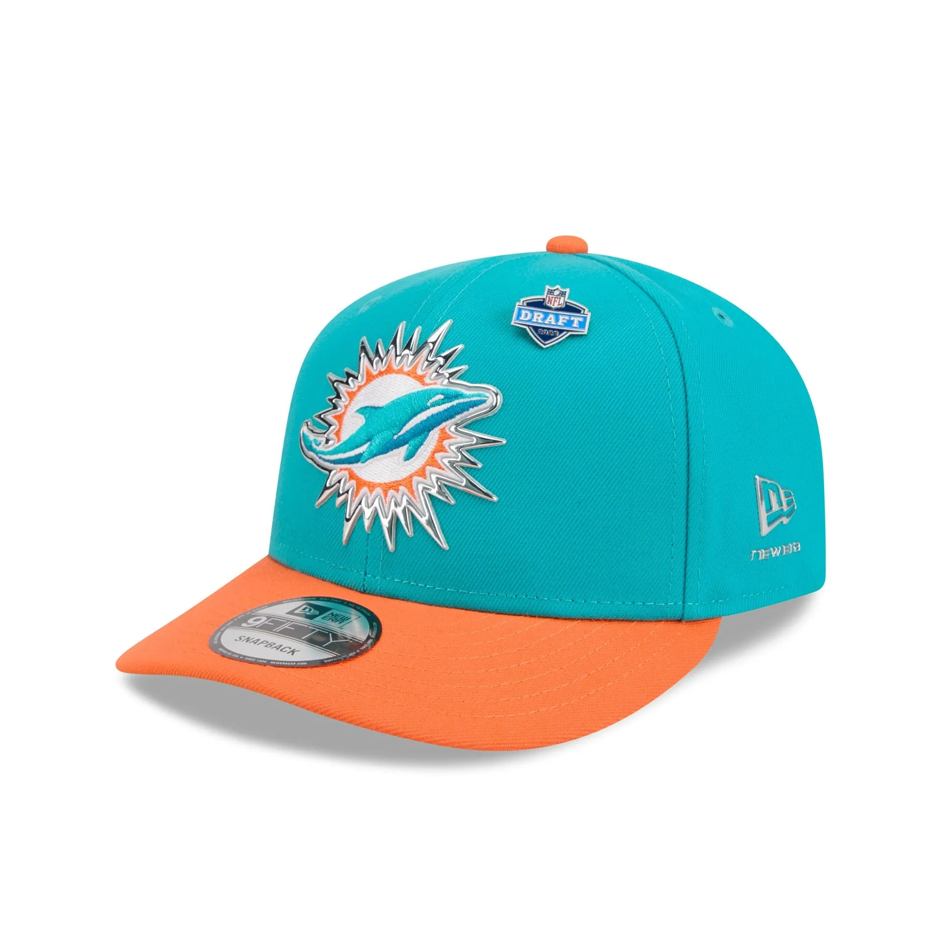 Miami Dolphins 2026 Draft 9FIFTY Snapback Hat sold by New Era