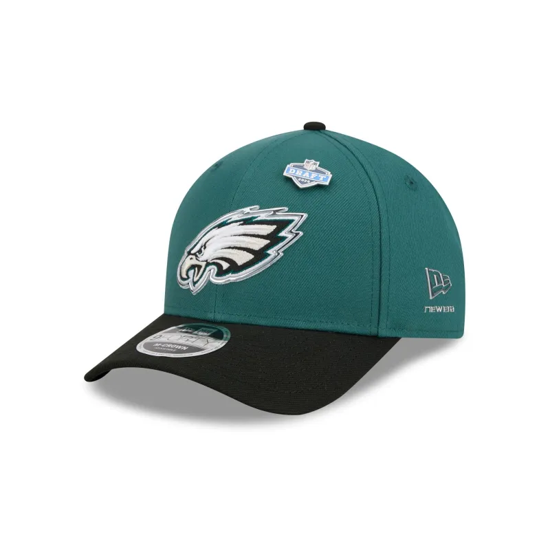 Philadelphia Eagles 2026 Draft 9FORTY M-Crown Snapback Hat made by New Era
