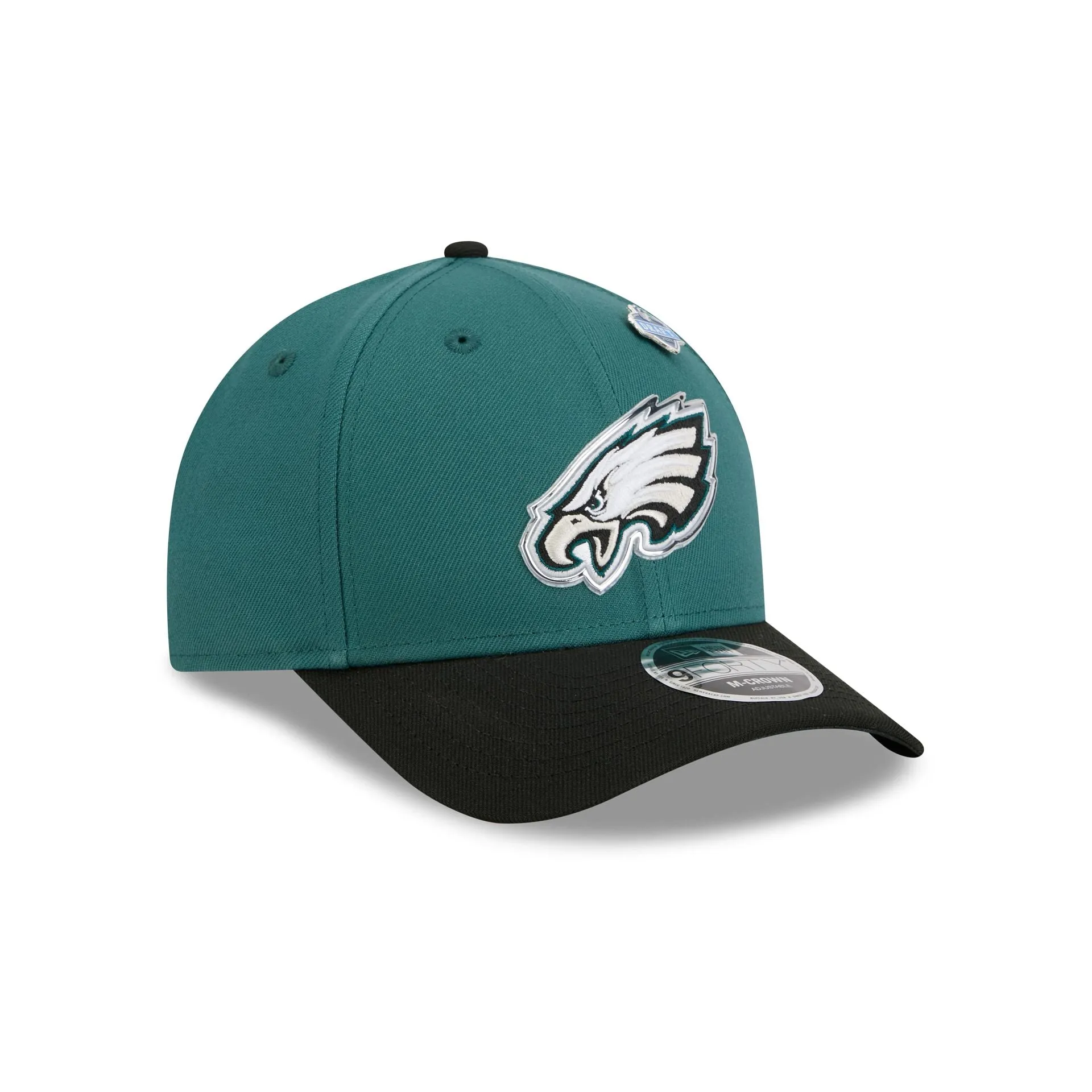 Philadelphia Eagles 2026 Draft 9FORTY M-Crown Snapback Hat sold by New Era product image thumbnail 3