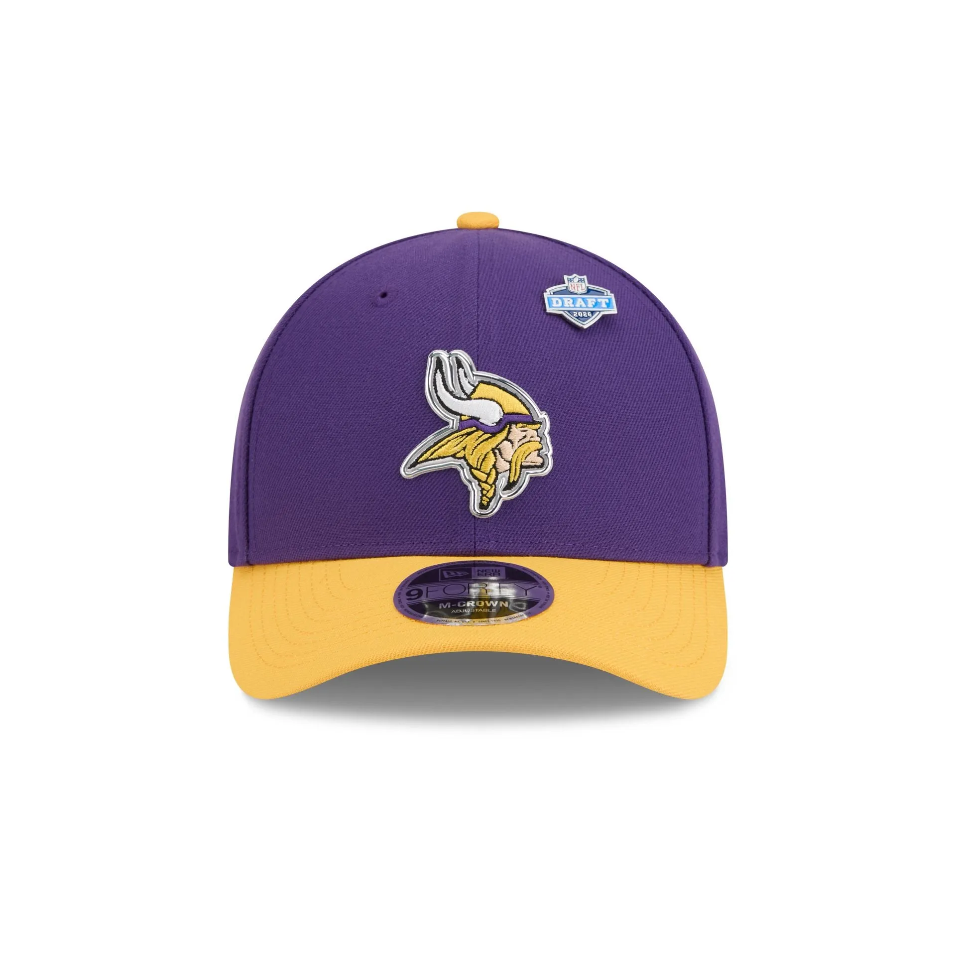 Minnesota Vikings 2026 Draft 9FORTY M-Crown Snapback Hat sold by New Era product image thumbnail 2