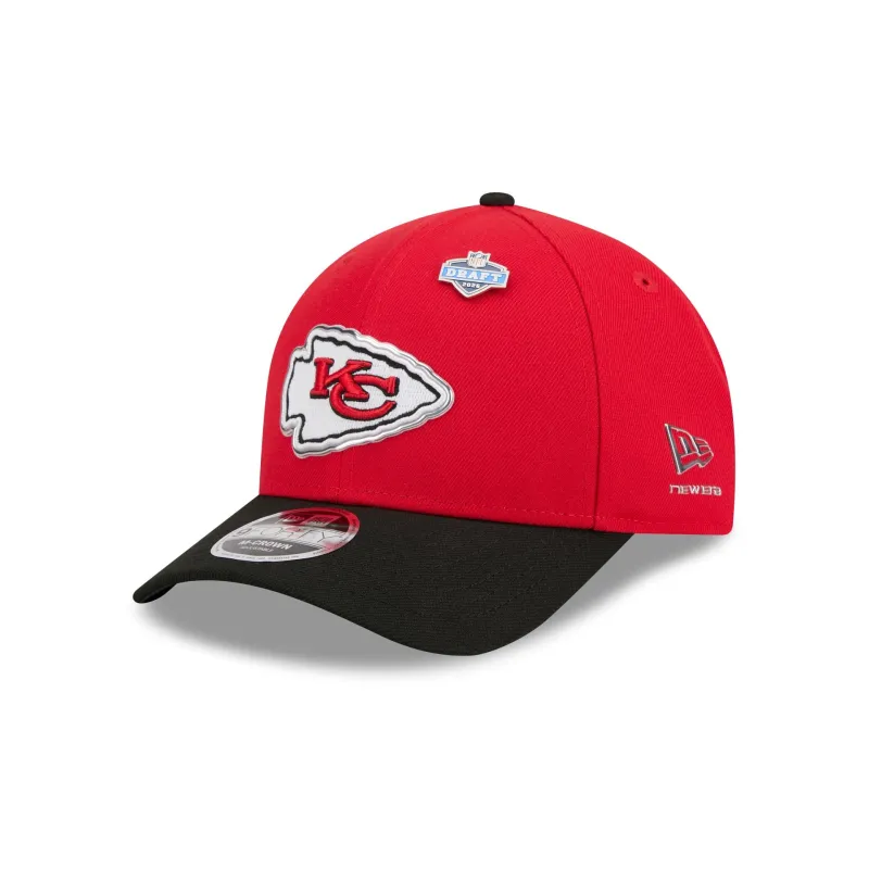 Kansas City Chiefs 2026 Draft 9FORTY M-Crown Snapback Hat made by New Era