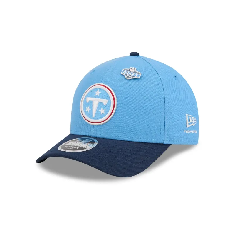 Tennessee Titans 2026 Draft 9FORTY M-Crown Snapback Hat made by New Era