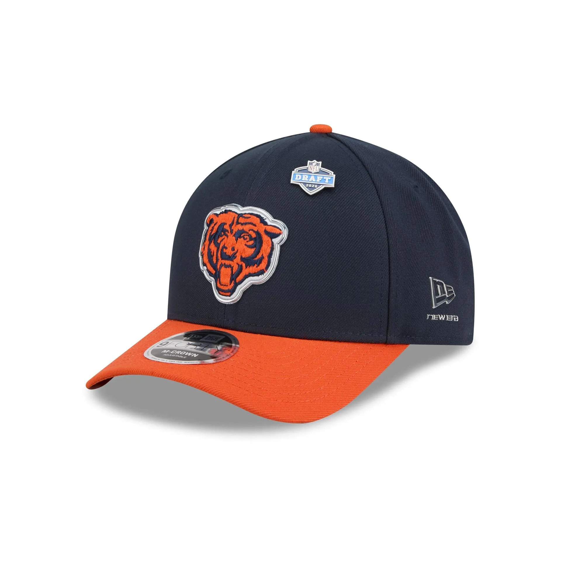 Chicago Bears 2026 Draft 9FORTY M-Crown Snapback Hat sold by New Era