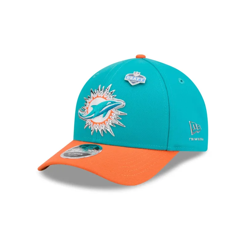 Miami Dolphins 2026 Draft 9FORTY M-Crown Snapback Hat made by New Era