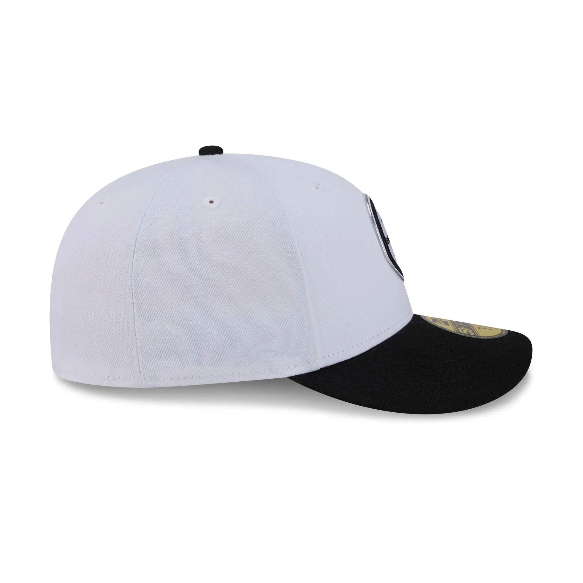Pittsburgh Steelers 2026 Draft Black and White 59FIFTY Fitted Hat sold by New Era product image thumbnail 5