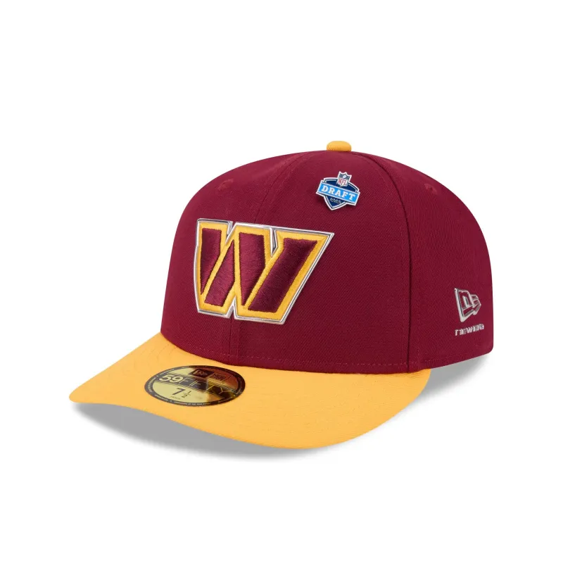 Washington Commanders 2026 Draft 59FIFTY Fitted Hat made by New Era