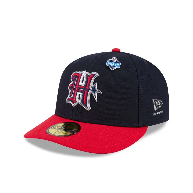 Houston Texans 2026 Draft 59FIFTY Fitted Hat made by New Era