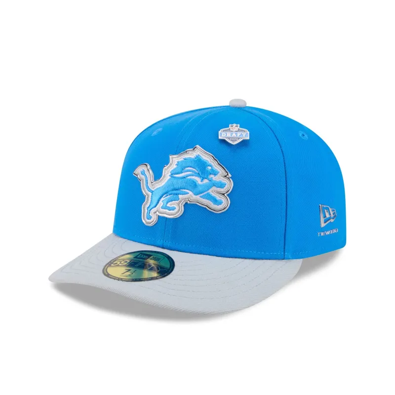 Detroit Lions 2026 Draft 59FIFTY Fitted Hat made by New Era