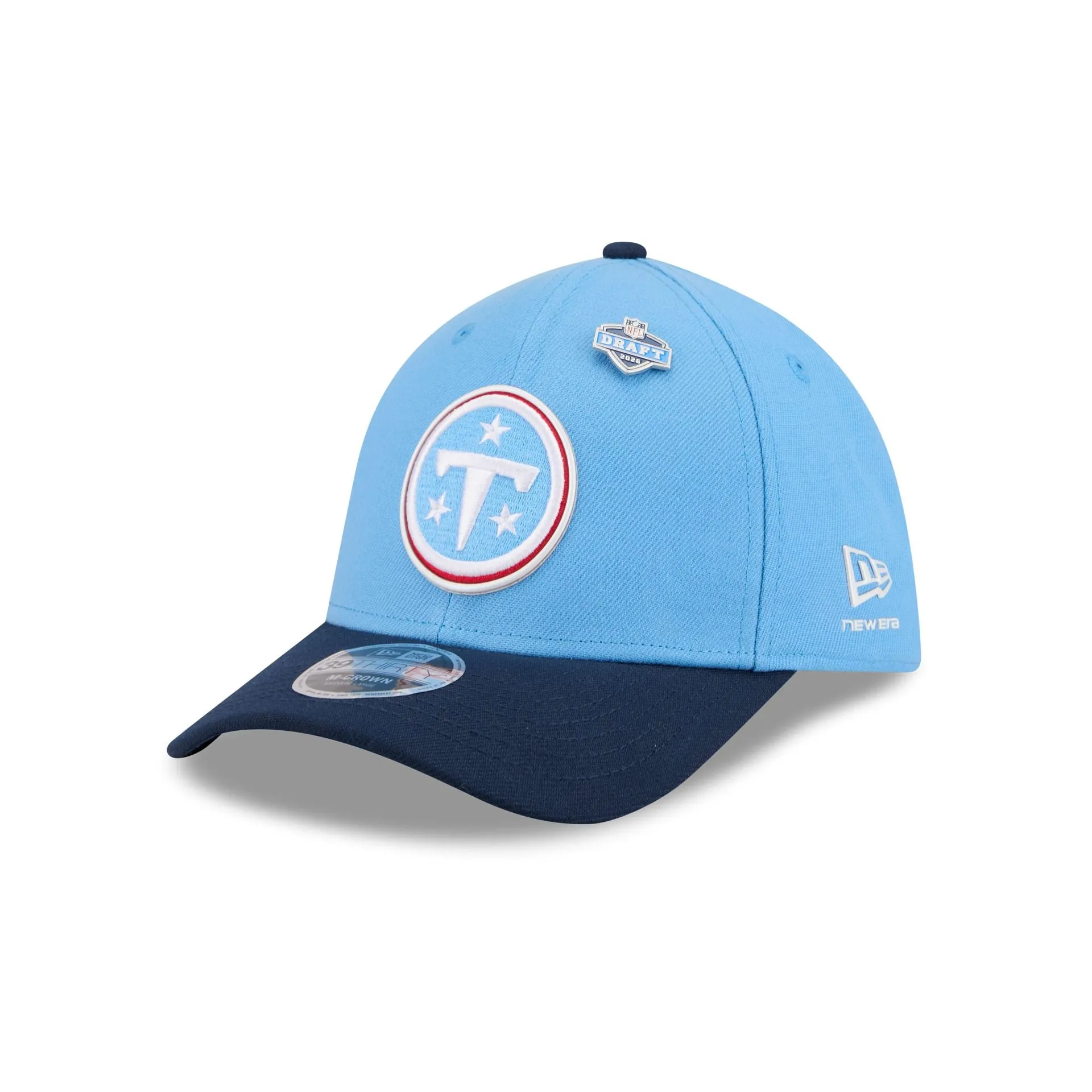 Tennessee Titans 2026 Draft 39THIRTY M-Crown Stretch Fit Hat sold by New Era