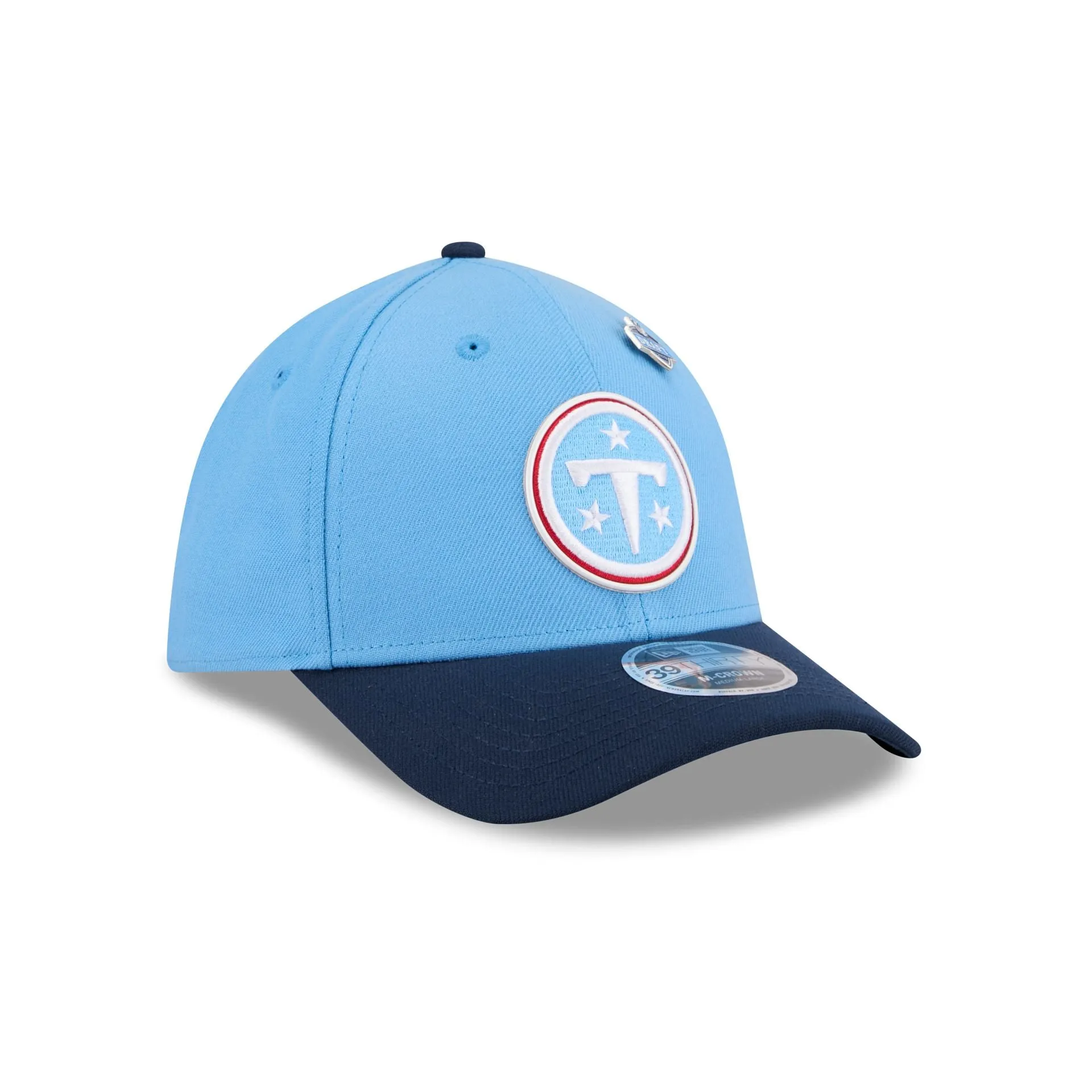 Tennessee Titans 2026 Draft 39THIRTY M-Crown Stretch Fit Hat sold by New Era product image thumbnail 3