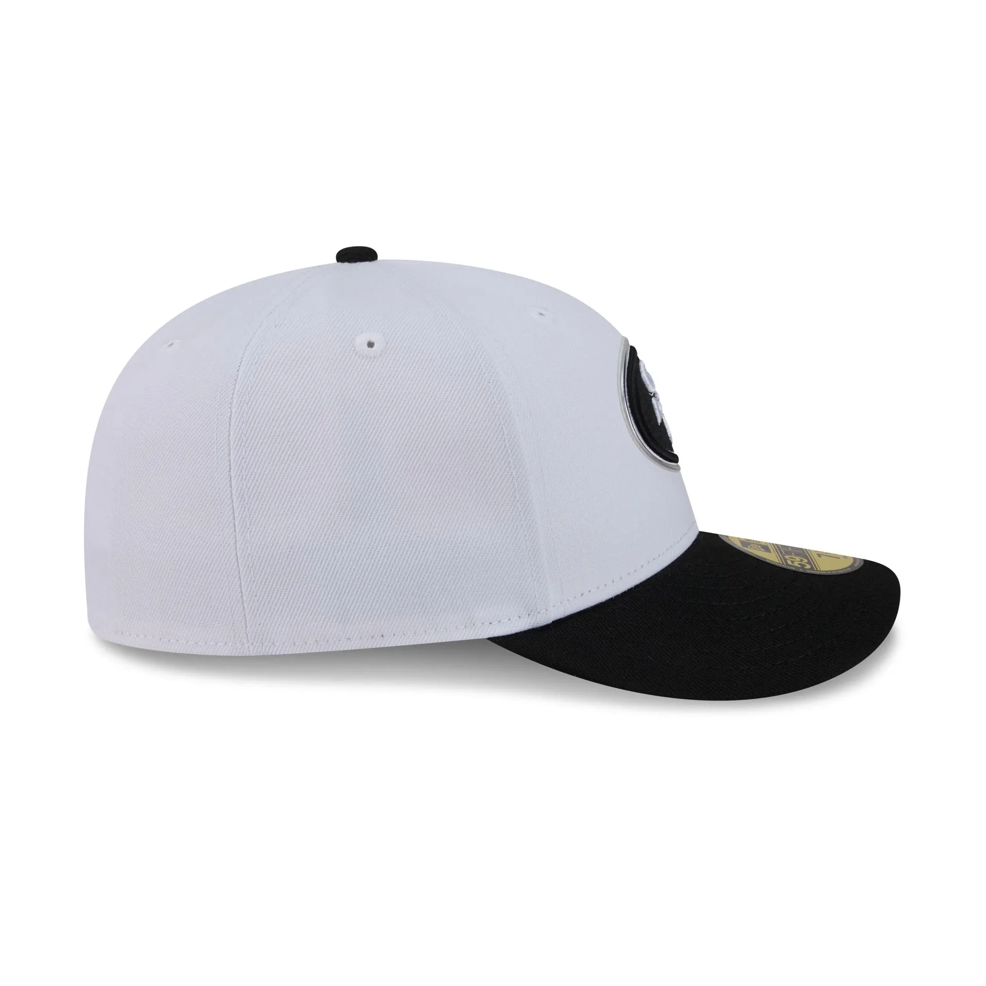 San Francisco 49ers 2026 Draft Black and White 59FIFTY Fitted Hat sold by New Era product image thumbnail 5