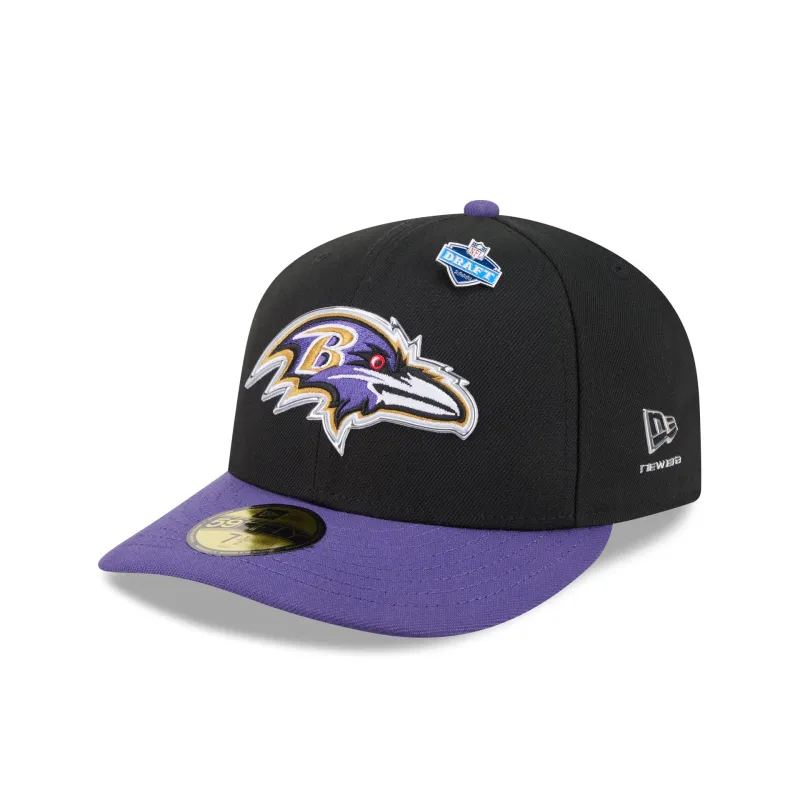 Baltimore Ravens 2026 Draft 59FIFTY Fitted Hat made by New Era