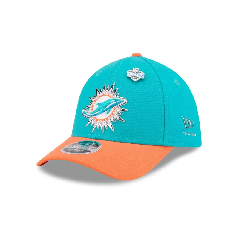 Miami Dolphins 2026 Draft 39THIRTY M-Crown Stretch Fit Hat made by New Era