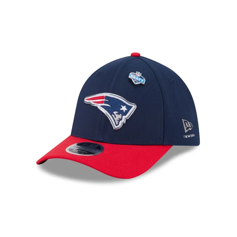 New England Patriots 2026 Draft 39THIRTY M-Crown Stretch Fit Hat made by New Era