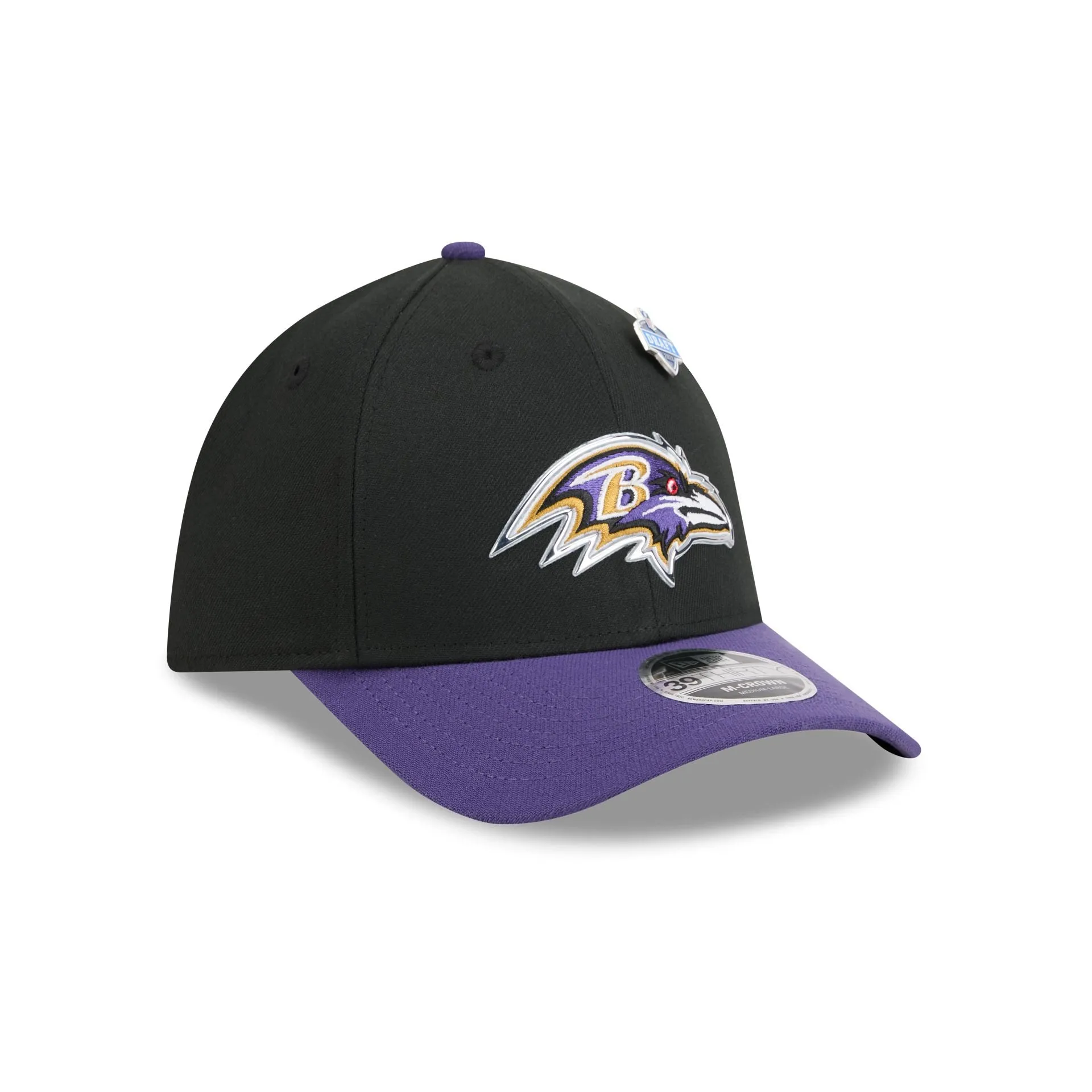 Baltimore Ravens 2026 Draft 39THIRTY M-Crown Stretch Fit Hat sold by New Era product image thumbnail 3