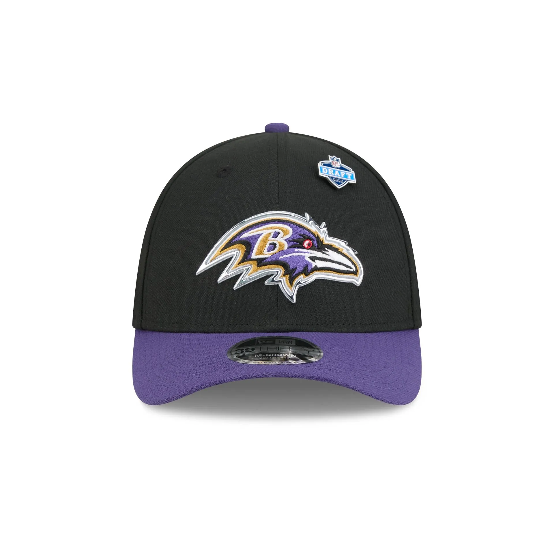 Baltimore Ravens 2026 Draft 39THIRTY M-Crown Stretch Fit Hat sold by New Era product image thumbnail 2