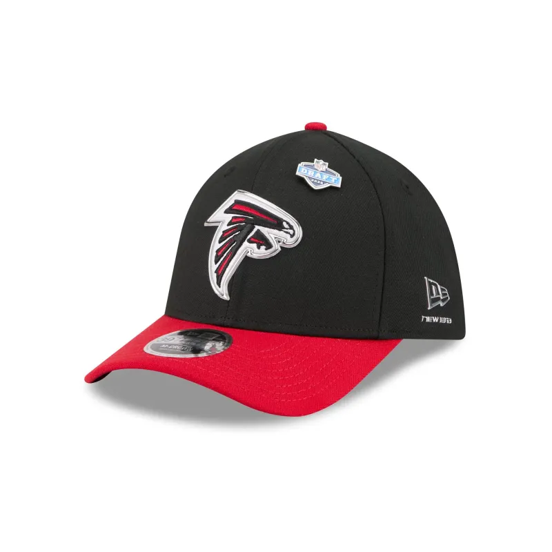 Atlanta Falcons 2026 Draft 39THIRTY M-Crown Stretch Fit Hat made by New Era