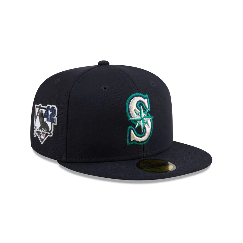 Seattle Mariners Jackie Robinson Day 2026 59FIFTY Fitted Hat made by New Era