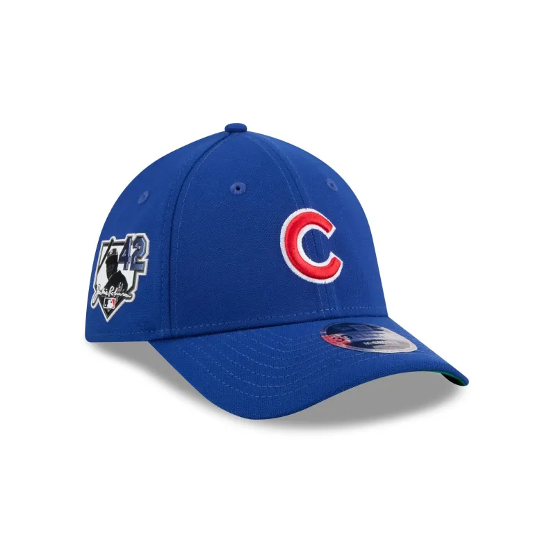 Chicago Cubs Jackie Robinson Day 2026 39THIRTY M-Crown Stretch Fit Hat made by New Era
