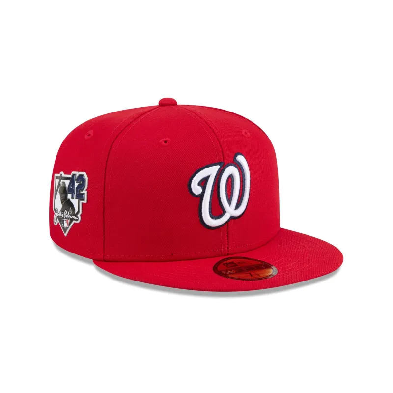 Washington Nationals Jackie Robinson Day 2026 59FIFTY Fitted Hat made by New Era