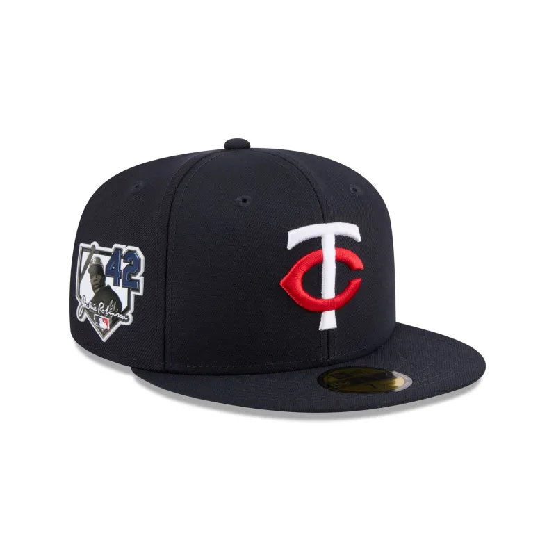 Minnesota Twins Jackie Robinson Day 2026 59FIFTY Fitted Hat made by New Era