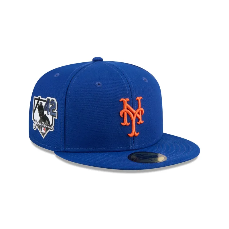 New York Mets Jackie Robinson Day 2026 59FIFTY Fitted Hat made by New Era