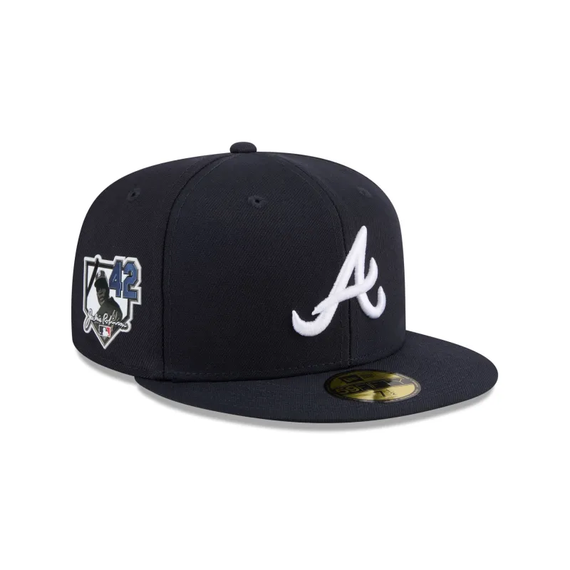 Atlanta Braves Jackie Robinson Day 2026 59FIFTY Fitted Hat made by New Era