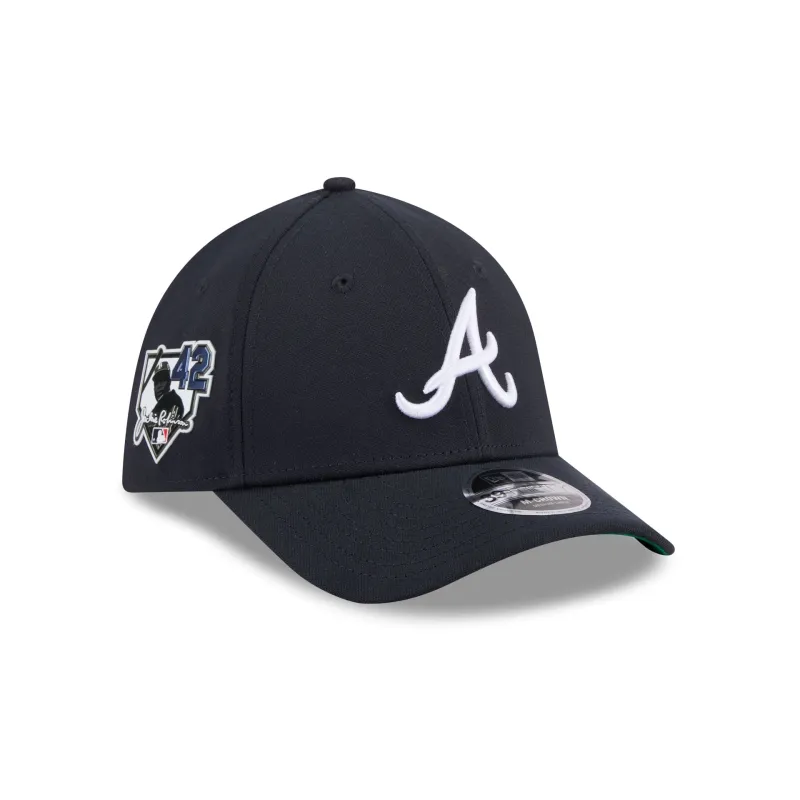 Atlanta Braves Jackie Robinson Day 2026 39THIRTY M-Crown Stretch Fit Hat made by New Era