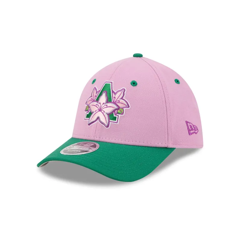 Augusta GreenJackets Theme Night Purple 39THIRTY M-Crown Stretch Fit Hat made by New Era