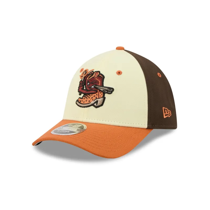 El Paso Chihuahuas Theme Night Multicolor 39THIRTY M-Crown Stretch Fit Hat made by New Era