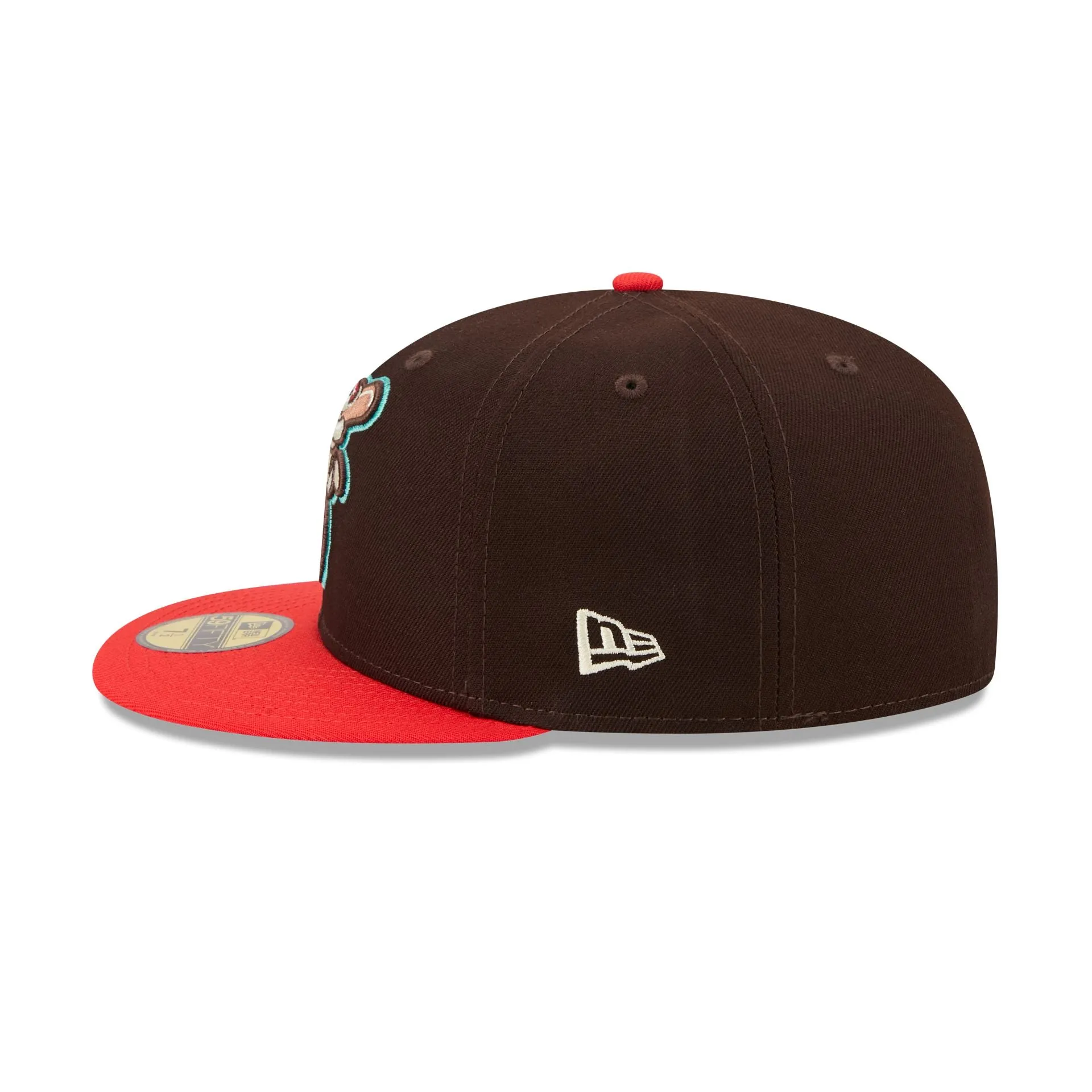 Salt Lake Bees Theme Night Brown 59FIFTY Fitted Hat sold by New Era product image thumbnail 4