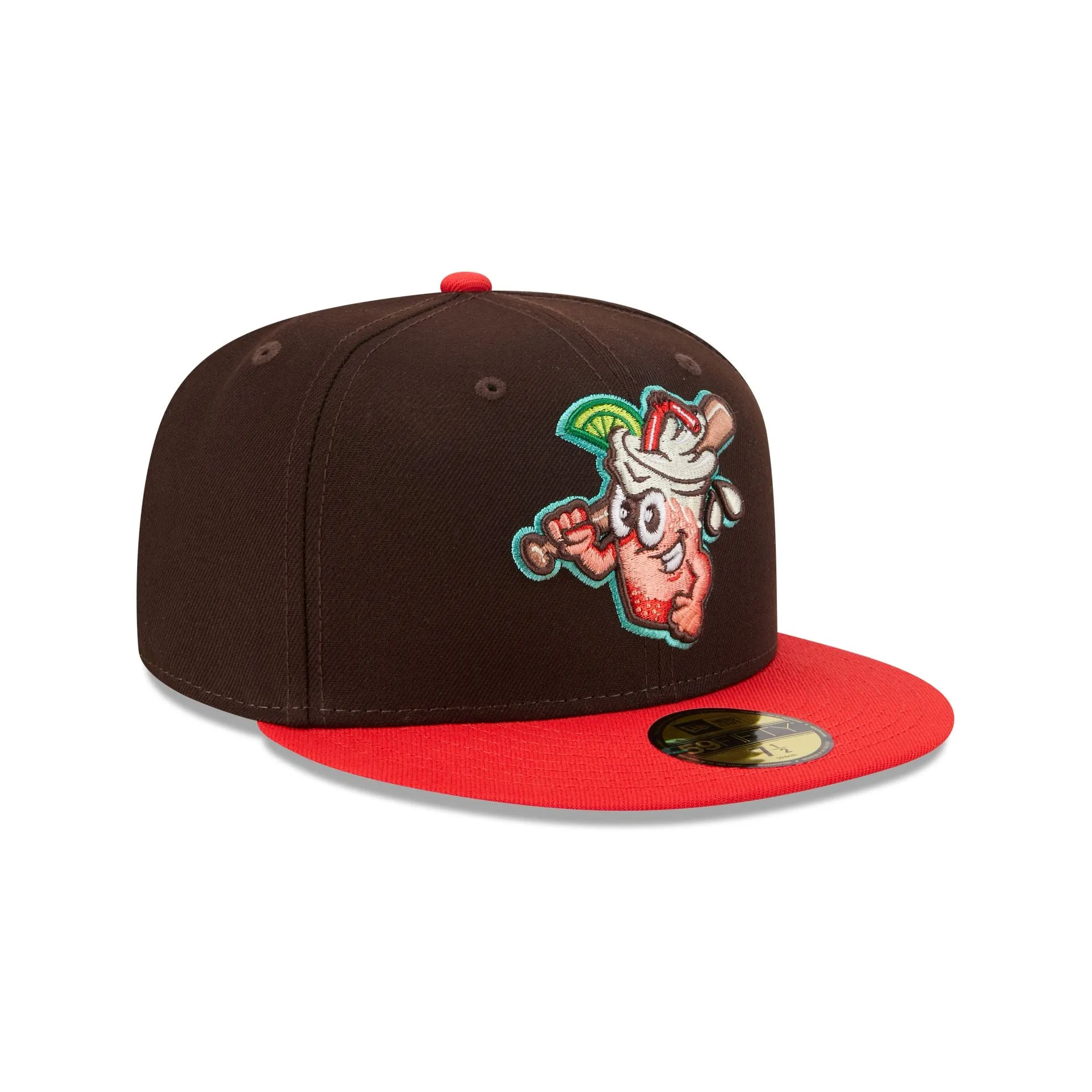 Salt Lake Bees Theme Night Brown 59FIFTY Fitted Hat sold by New Era product image thumbnail 3