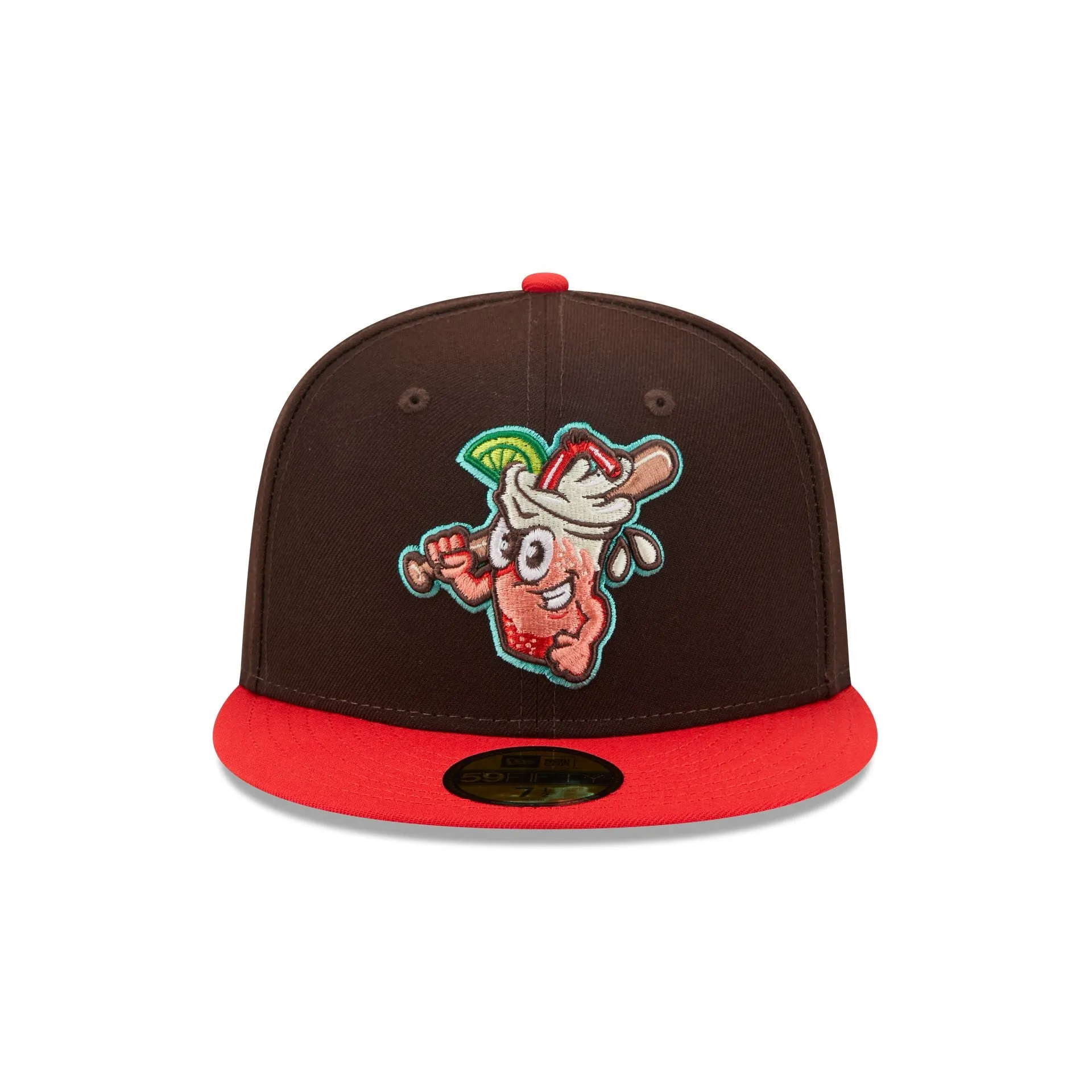 Salt Lake Bees Theme Night Brown 59FIFTY Fitted Hat sold by New Era product image thumbnail 2