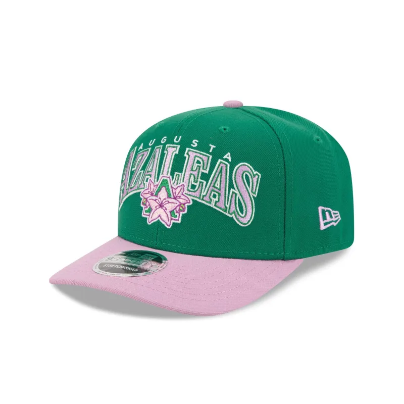 Augusta GreenJackets Theme Night Green 9SEVENTY Stretch-Snap Hat made by New Era