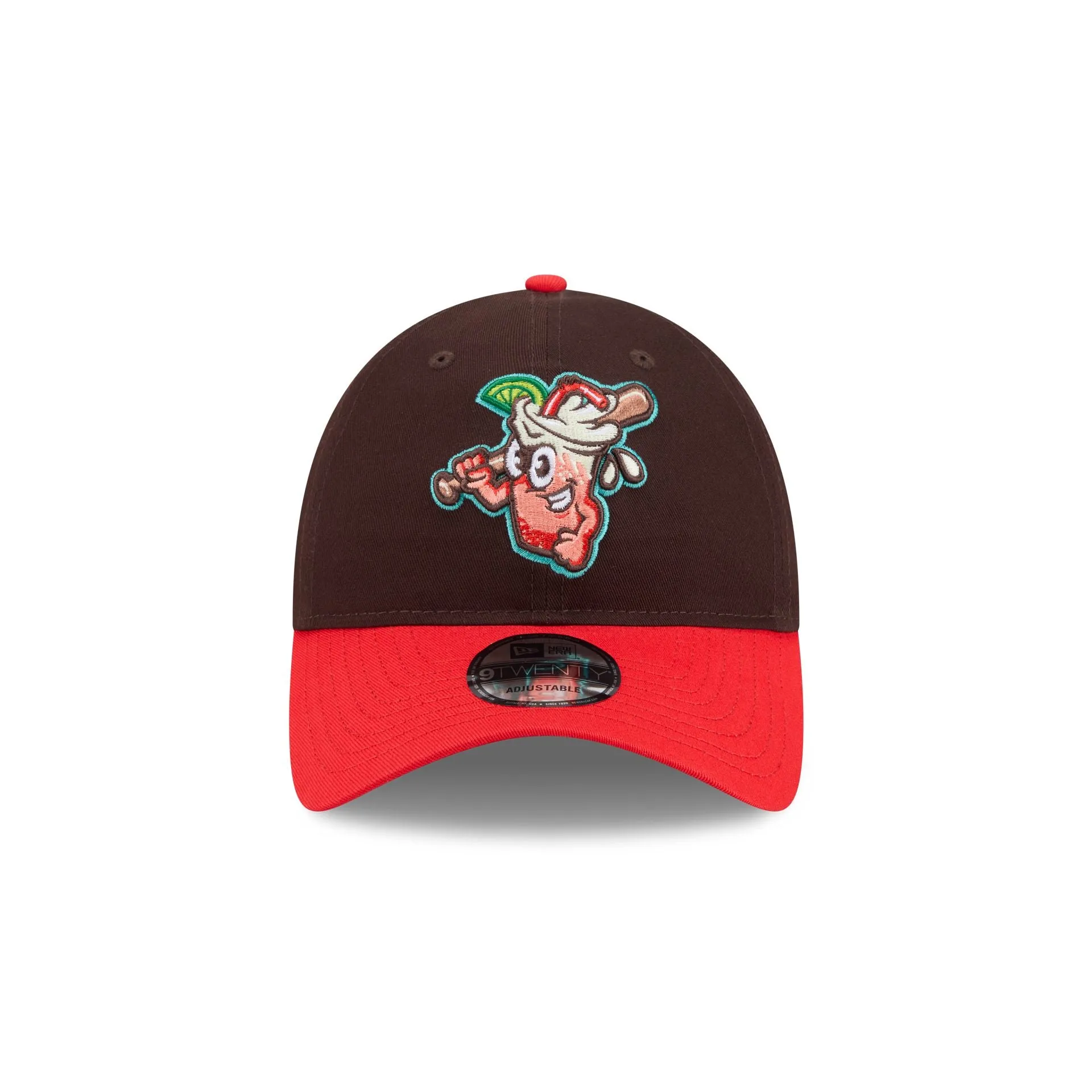 Salt Lake Bees Theme Night Brown 9TWENTY Adjustable Hat sold by New Era product image thumbnail 2