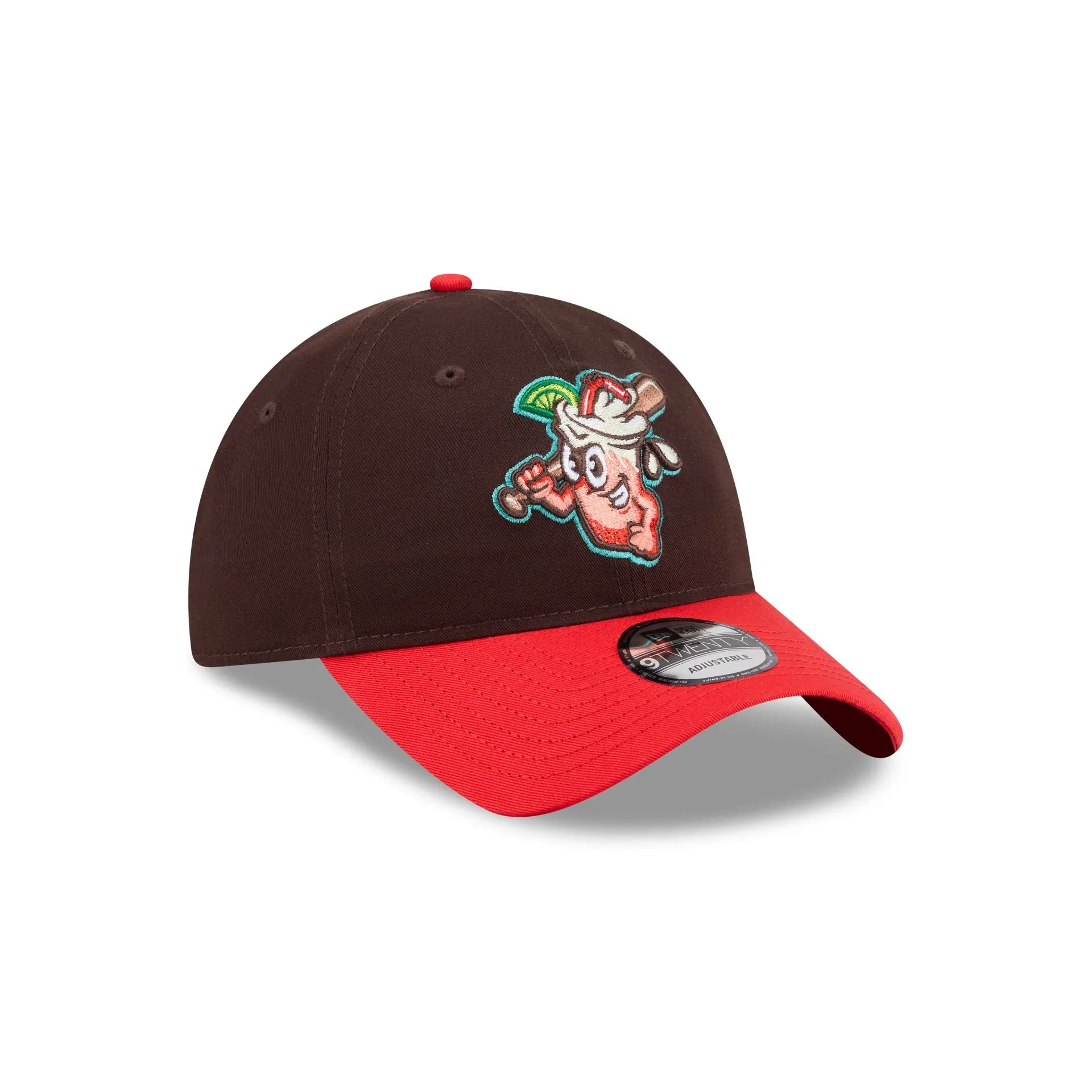 Salt Lake Bees Theme Night Brown 9TWENTY Adjustable Hat sold by New Era product image thumbnail 3