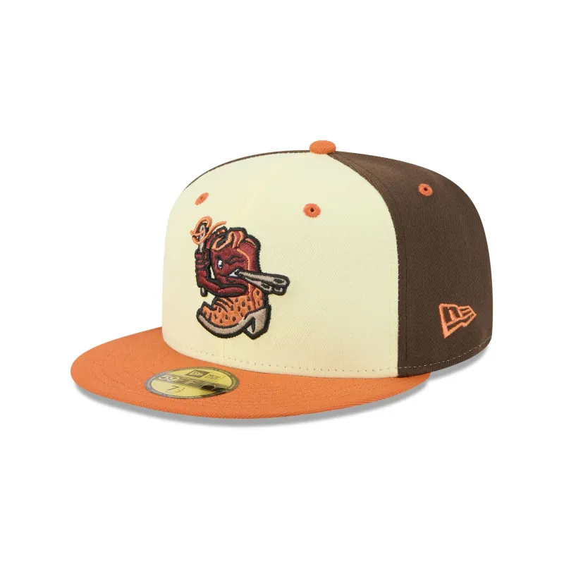 El Paso Chihuahuas Theme Night Multicolor 59FIFTY Fitted Hat made by New Era
