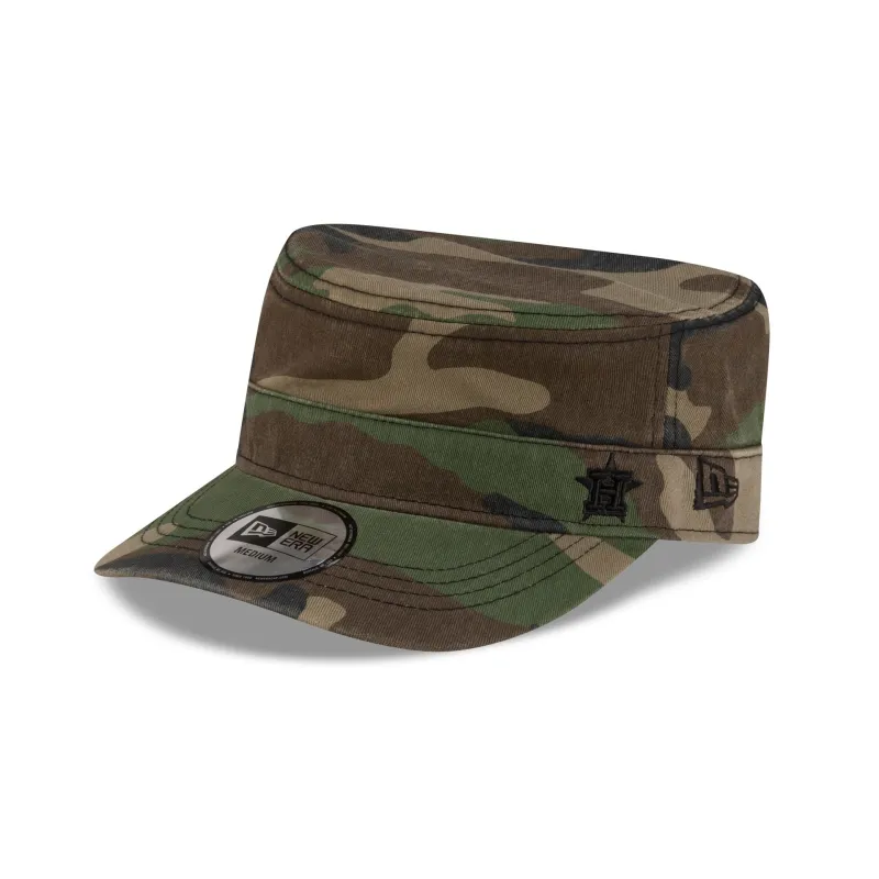Houston Astros Woodland Camo Military Cap made by New Era