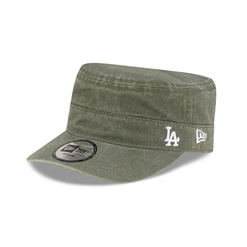 Los Angeles Dodgers Pigment Dye Olive Military Cap made by New Era
