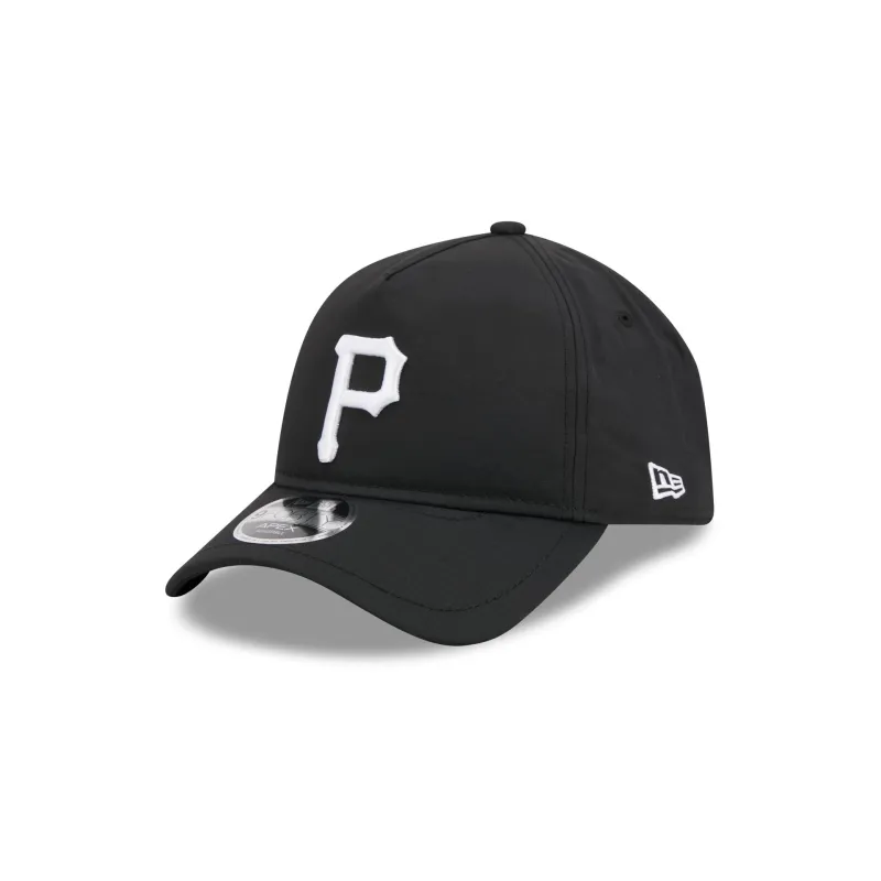 Pittsburgh Pirates Black 9FORTY APEX Snapback Hat made by New Era