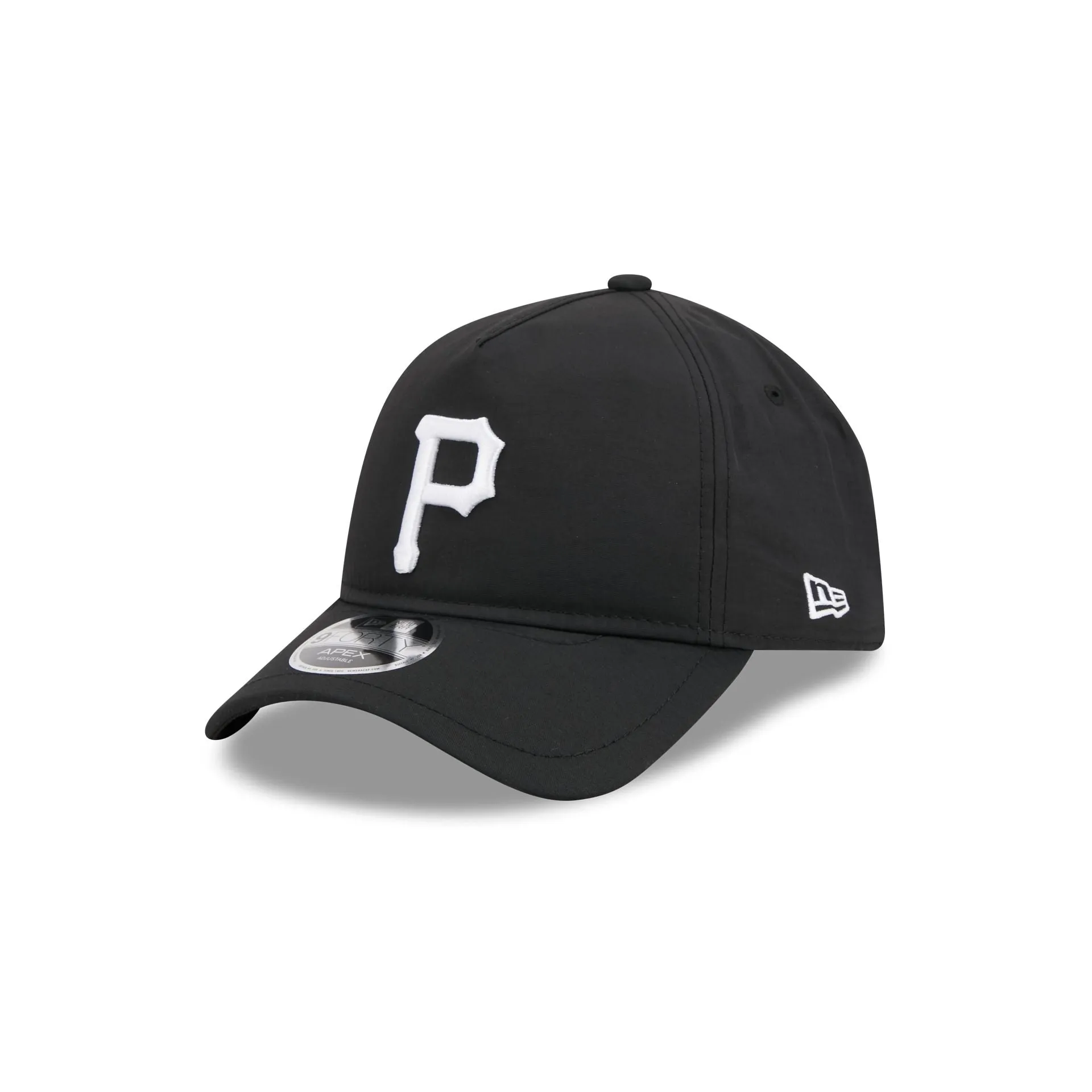 Pittsburgh Pirates Black 9FORTY APEX Snapback Hat sold by New Era
