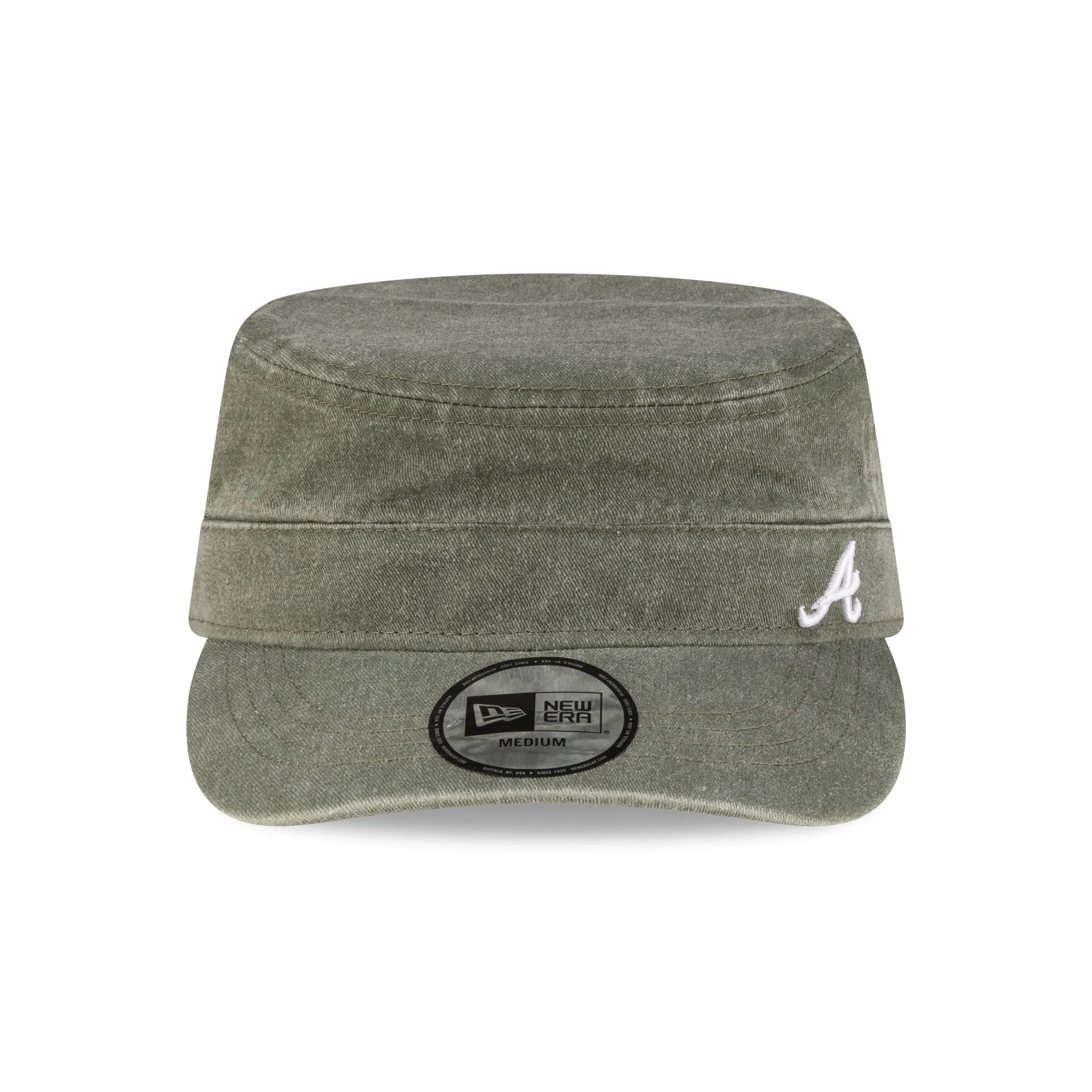 Atlanta Braves Pigment Dye Olive Military Cap sold by New Era product image thumbnail 2