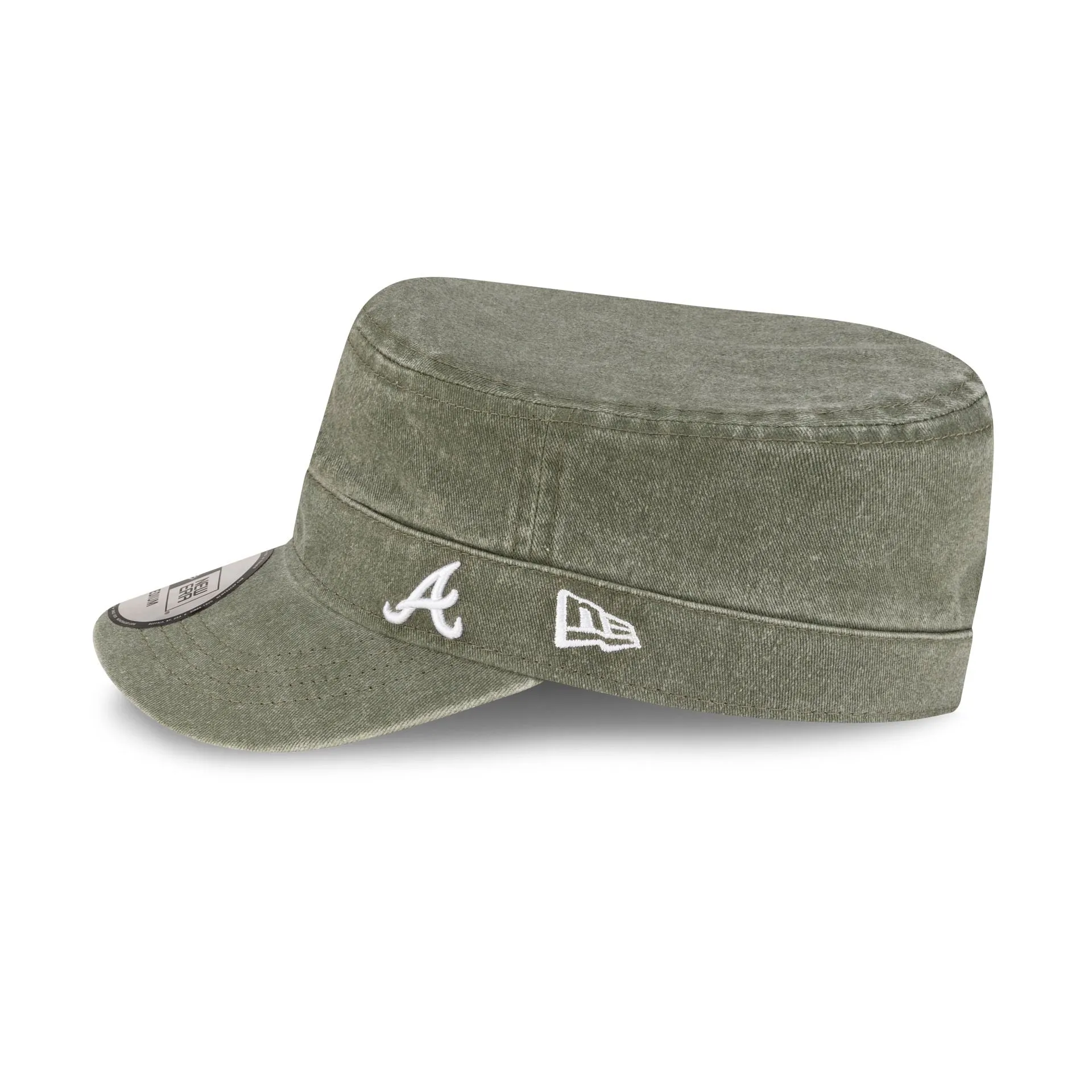 Atlanta Braves Pigment Dye Olive Military Cap sold by New Era product image thumbnail 4