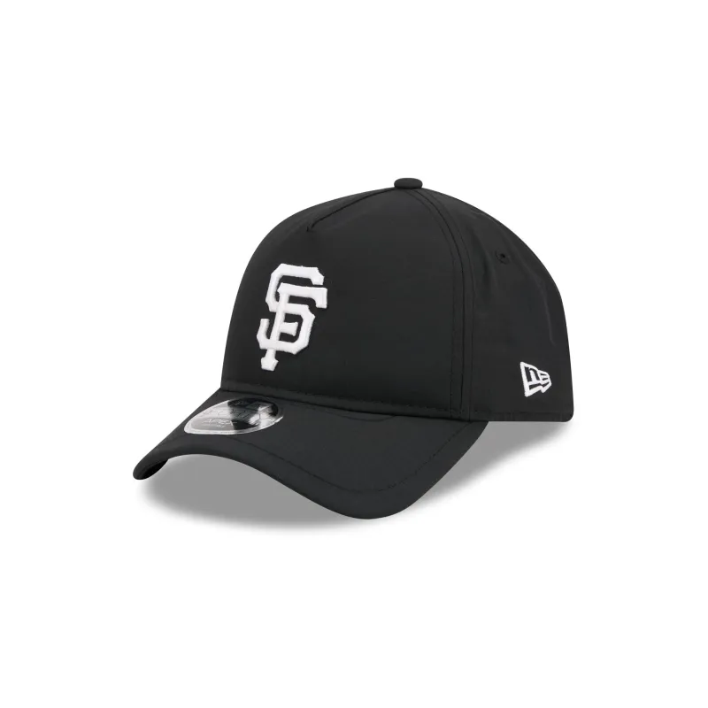 San Francisco Giants Black 9FORTY APEX Snapback Hat made by New Era