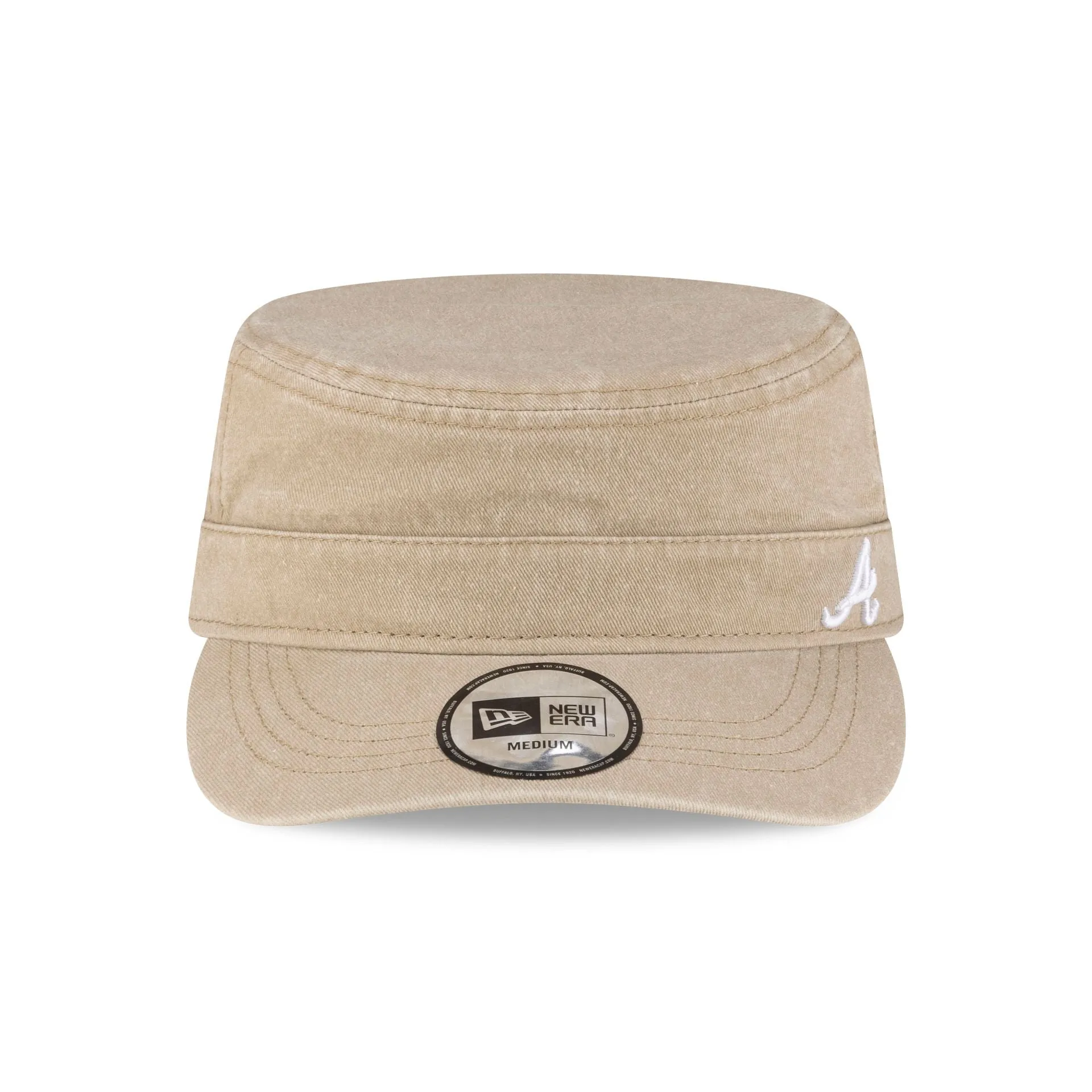 Atlanta Braves Pigment Dye Khaki Military Cap sold by New Era product image thumbnail 2