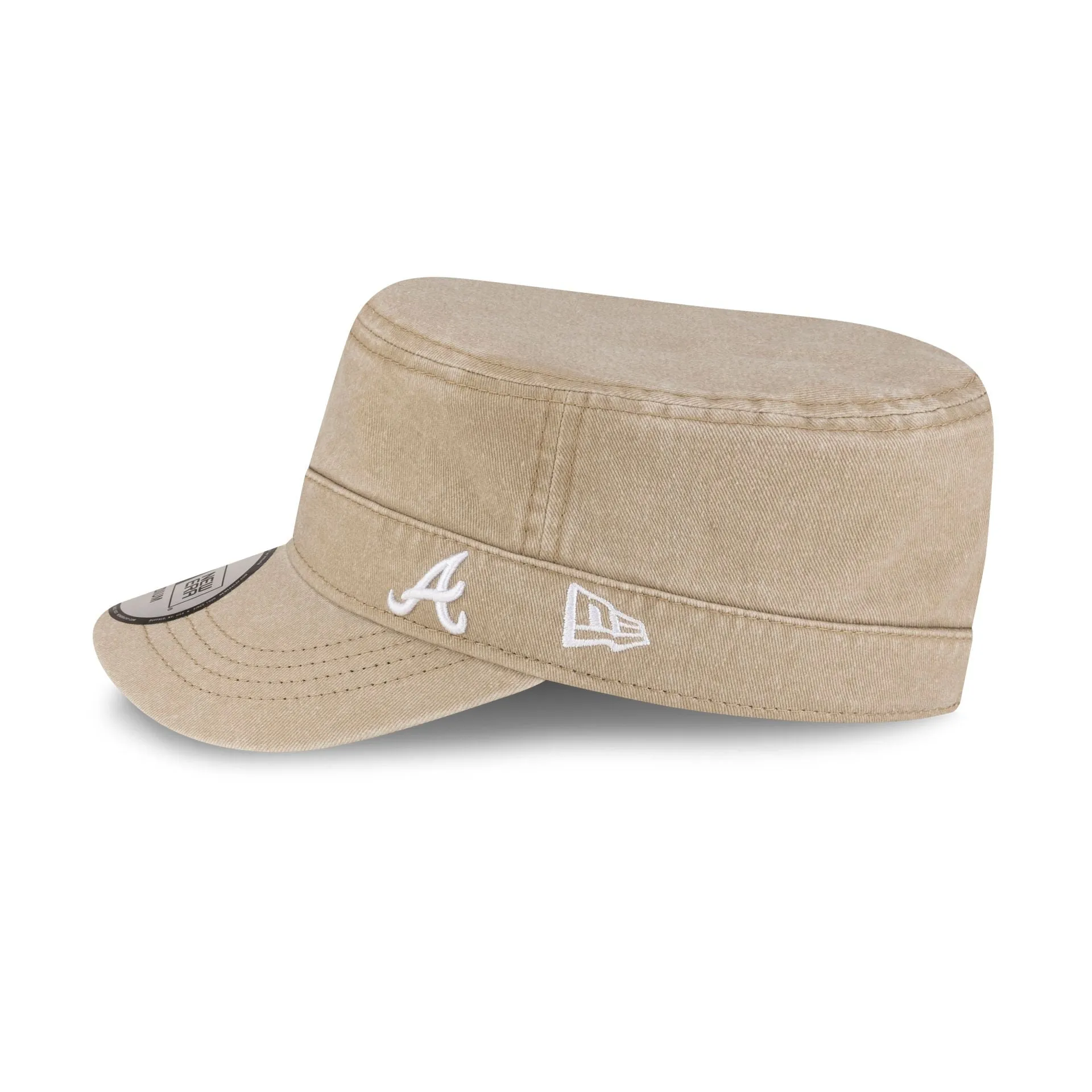 Atlanta Braves Pigment Dye Khaki Military Cap sold by New Era product image thumbnail 4