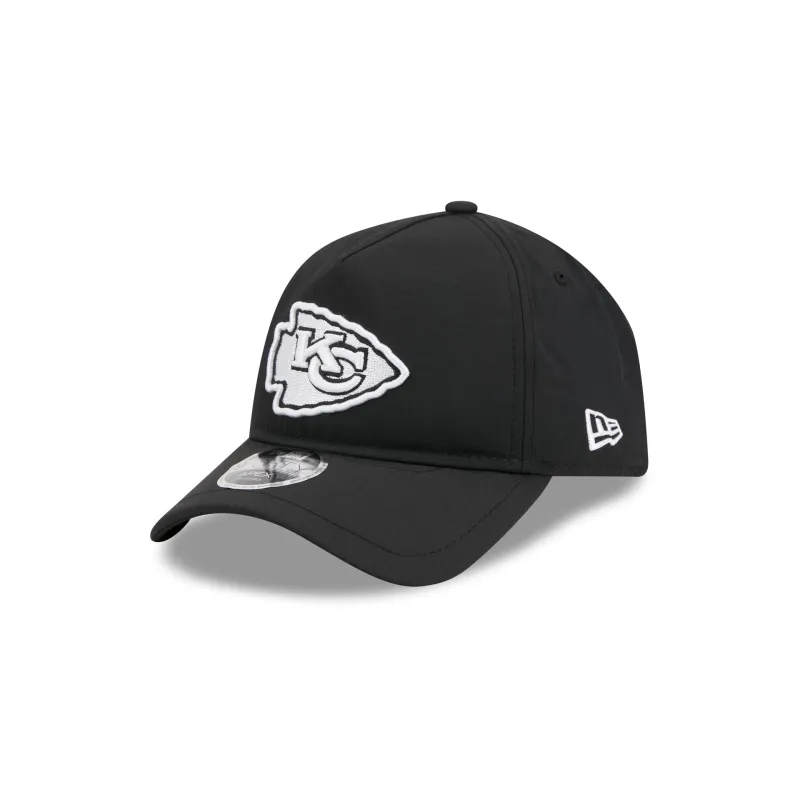 Kansas City Chiefs Black 9FORTY APEX Snapback Hat made by New Era