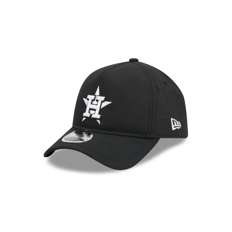 Houston Astros Black 9FORTY APEX Snapback Hat made by New Era