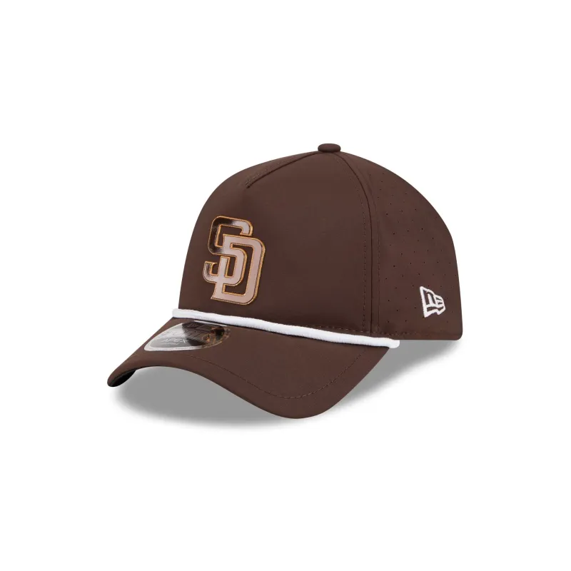 San Diego Padres Performance 9FORTY APEX Snapback Hat made by New Era